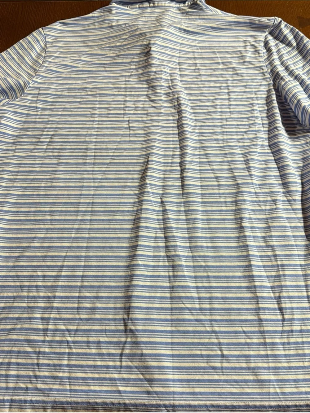Polo Golf Ralph Lauren Men’sWyndham Championship Striped Polo Shirt - Blue/White